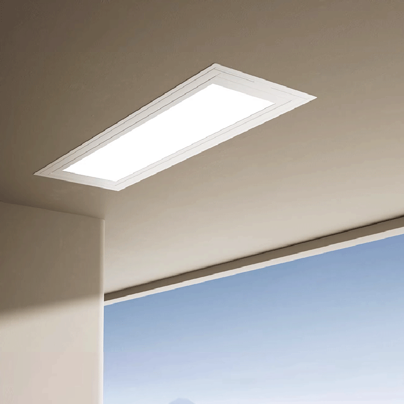 Animierte Darstellung des Easerack M20, Ein- und Ausklappbewegung aus der Decke.