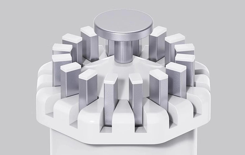 Internal buffering system for smooth and quiet folding operation.
