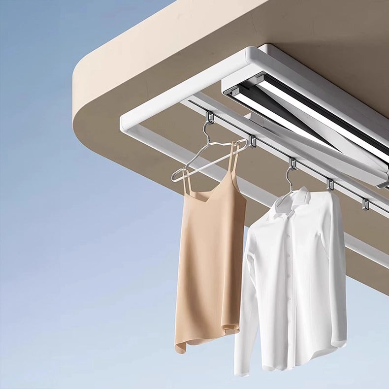 EaseRack X9 Mini with dual rotation hangers, allowing 360° balanced drying for various clothes.