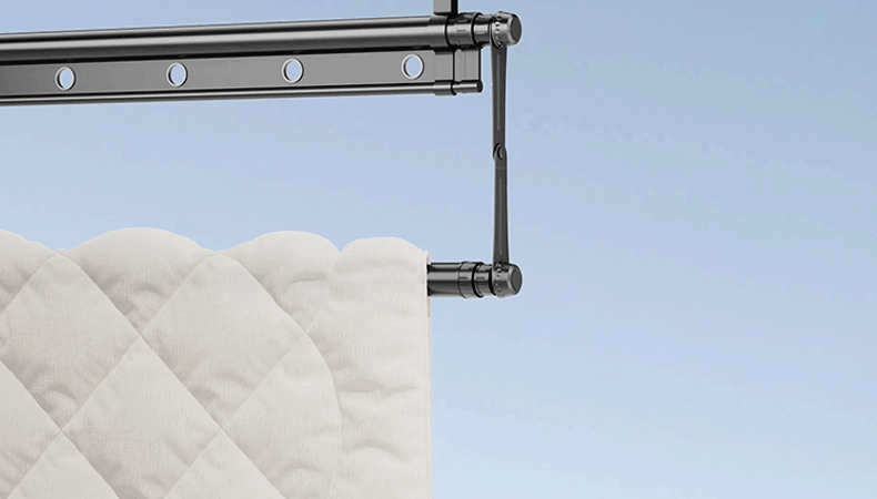 Easerack M2 Mini Clothes Airer with Extendable Drying Rod for Flexible Indoor Use