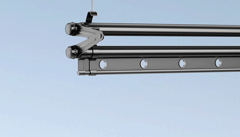 Easerack M2 Mini Clothes Airer with Foldable Quilt Drying Rack for Convenient Indoor Use