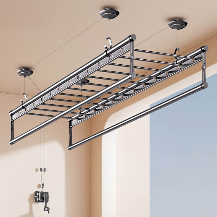 Hand Winch Clothes Drying Rack