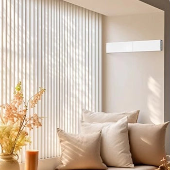 EaseRack compact clothes drying rack side-mounted on bay window wall, ideal for apartments or small rooms.