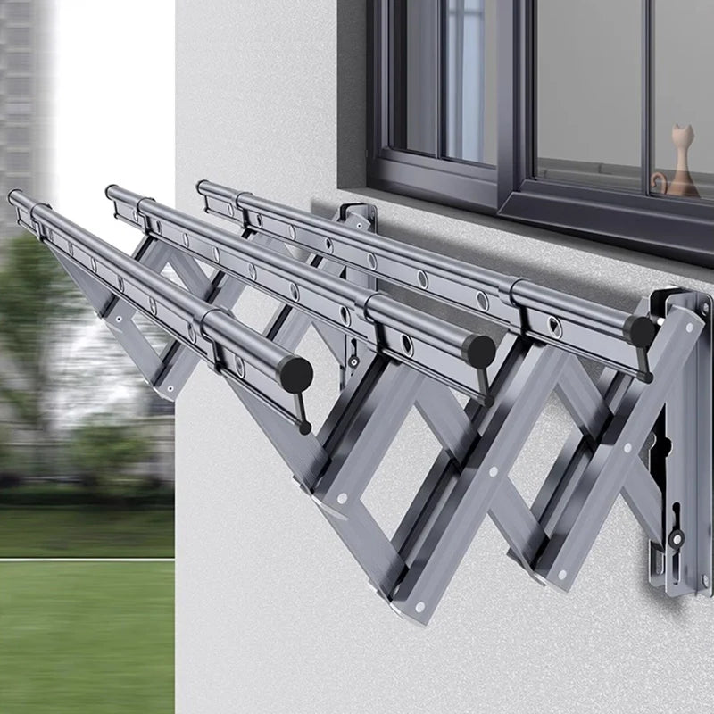 Collapsible Clothes Drying Rack