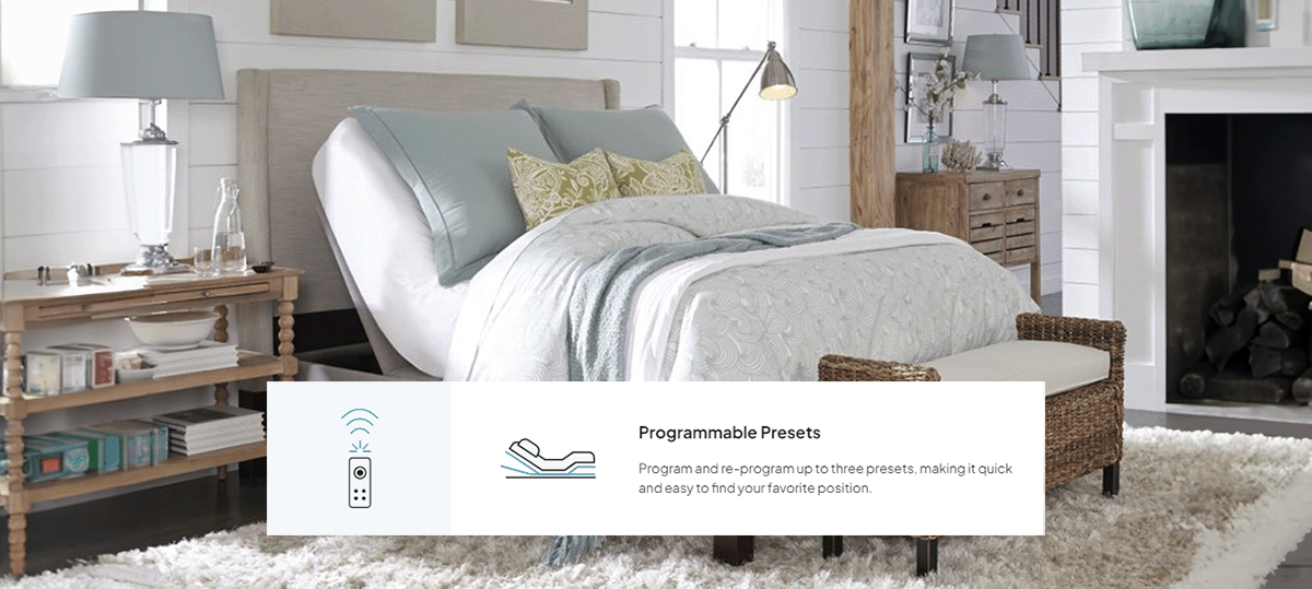 Adjustable base benefits