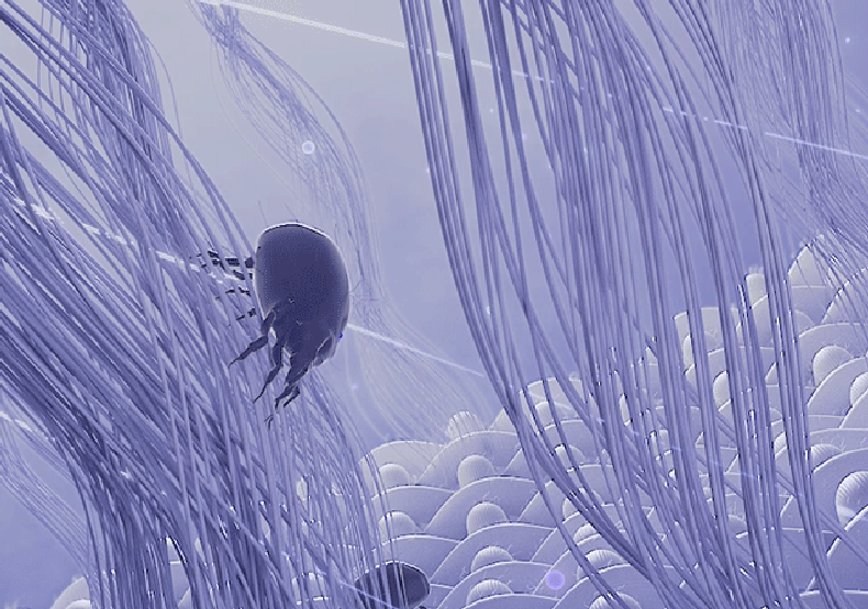 Symbolgrafik „Sterilisation/Hygiene“ für einen Wäscheständer (Icon).