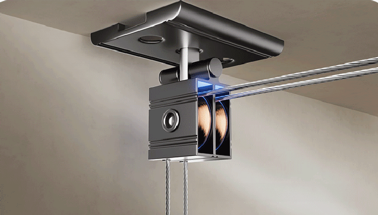 تصميم جديد لبكرة معدنية من EaseRack مع رفع هادئ وسلس ومتانة محسنة.