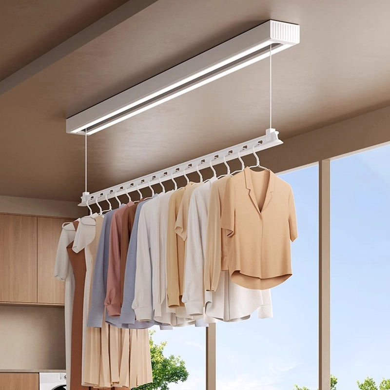Easerack T10 electric drying rack with 35kg heavy load capacity, sturdy structure and stable lifting system for family laundry.